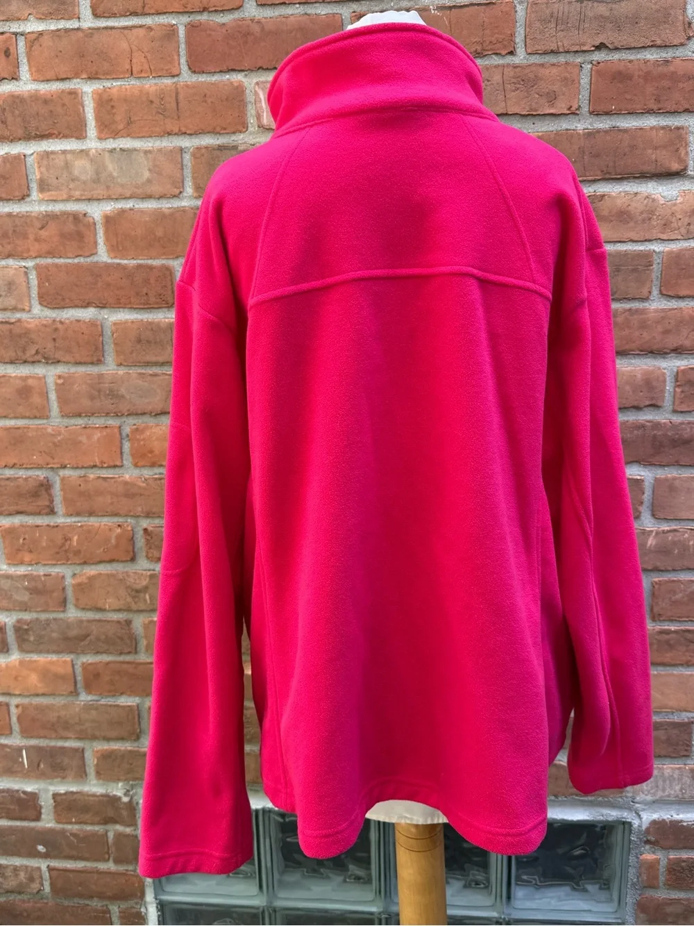 Columbia Pink Full-Zip Kids Fleece Jacket